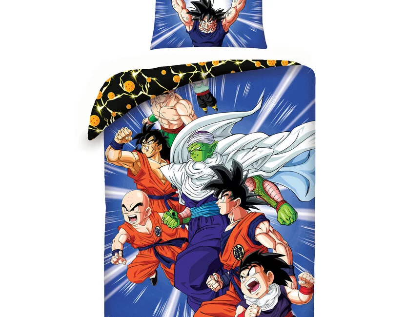 Dragon Ball Z Dekbedovertrek, Legend - Eenpersoons - 140 x 200 + 70 x 90 cm  - Katoen