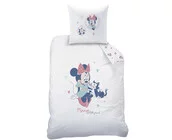 Disney Minnie Mouse Dekbedovertrek, Little Friend - 140 x 200 cm + 63 x 63 cm - Katoen