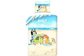 Bluey Dekbedovertrek Beach - Katoen