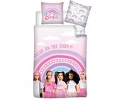 Barbie Dekbedovertrek, Focus - Eenpersoons - 140 x 200 + 65 x 65 cm - Katoen