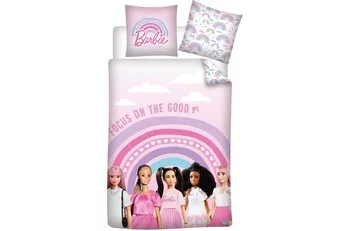 Barbie Dekbedovertrek Focus - Katoen