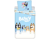 Bluey Dekbedovertrek, Stripes- Eenpersoons - 140 x 200 + 70 x 90 cm  - Katoen
