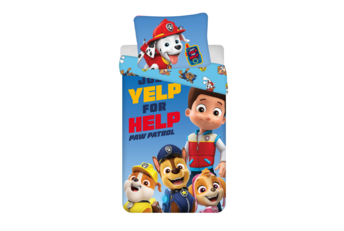 Paw Patrol Dekbedovertrek Help - Katoen - Gratis bezorgd