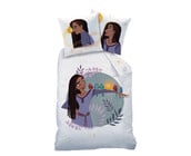 Disney Wish Dekbedovertrek, Asha - 140 x 200 cm + 63 x 63 cm - Katoen