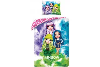 Rainbow High Dekbedovertrek, Magic - Katoen