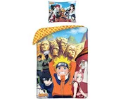 Naruto Dekbedovertrek, Hokage - 140 x 200 cm + 70 x 90 cm - Katoen