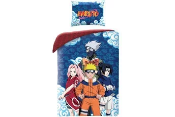 Naruto Dekbedovertrek, Sasuke Sakura Kakashi - Katoen