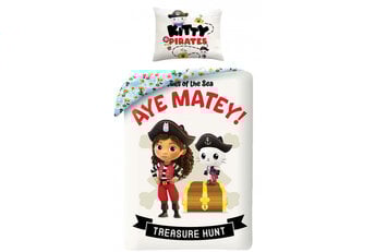 Gabby's poppenhuis Dekbedovertrek Kitty Pirates