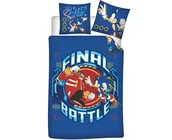 Sonic dekbedovertrek Final Battle - Eenpersoons - 140 x 200 cm / 65 x 65 cm - Katoen