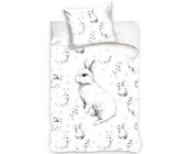 Animal Pictures Dekbedovertrek, Konijntjes - 140 x 200 cm / 70 x 90 cm - Katoen