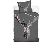 Animal Pictures Dekbedovertrek, Hert - 140 x 200 cm / 70 x 90 cm - Katoen