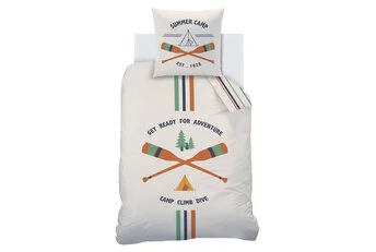 Matt & Rose Dekbedovertrek Summer camp - Katoen