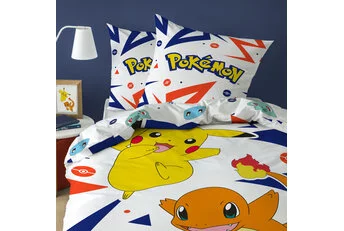 Pokemon Dekbedovertrek Ziggy - Katoen