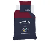 Harry Potter Dekbedovertrek, Stripe - 140x200 cm + 63x63cm - Katoen
