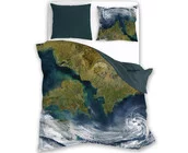 Faro Dekbedovertrek, Earth - 140 x 200 cm + 70 x 90 cm - Katoen