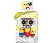 Minions Dekbedovertrek, Boogie - 140 x 200 cm + 70 x 90 cm - Katoen