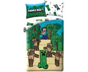 Minecraft Dekbedovertrek, Husk - 140 x 200 cm + 70 x 90 cm - Katoen