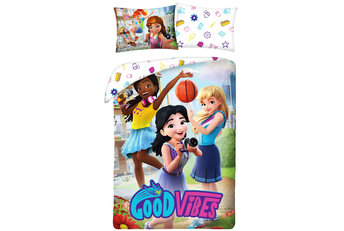 Lego Friends Dekbedovertrek Good Vibes - Katoen
