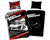 The Fast and the Furious Dekbedovertrek Race - Glow in the Dark - 140 x 200 + 70 x 90 cm - Katoen