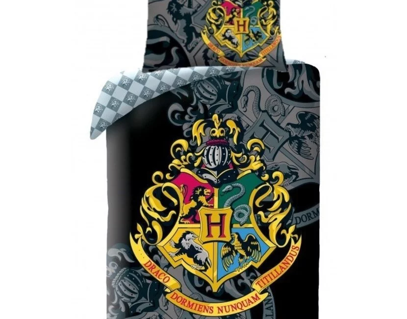 Harry Potter Dekbedovertrek, Magic - 140 x 200 cm + 70 x 90 cm - Katoen