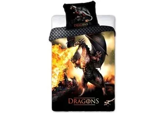 Draak Dekbedovertrek Dragons - Katoen