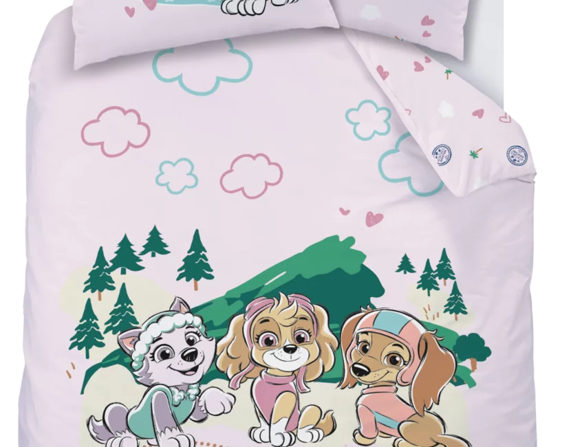 PAW Patrol Dekbedovertrek Voyage - 140 x 200 + 63 x 63 cm - Katoen