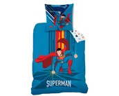 Superman Dekbedovertrek Supera - 140 x 200 + 63 x 63 cm - Katoen