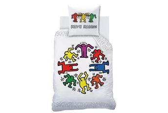 Keith Haring Dekbedovertrek Party - Katoen