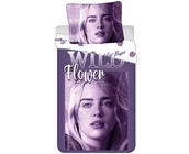 Billie Eilish Dekbedovertrek, Wild Flower - Eenpersoons - 140 x 200 cm / 70 x 90 cm - Katoen