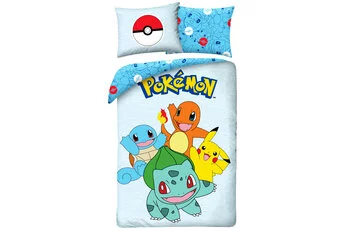 Pokemon Dekbedovertrek, Starters - Katoen - Gratis bezorgd