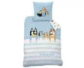 Bluey Dekbedovertrek, Together - Eenpersoons - 140 x 200 + 63 x 63 cm - Katoen