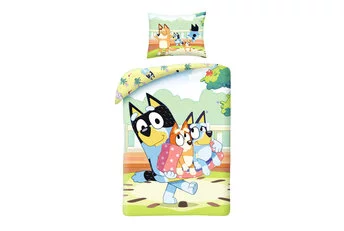 Bluey Dekbedovertrek, Family Time - Katoen