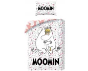 Moomin Dekbedovertrek, Trollvinter - Eenpersoons - 140 x 200 cm + 50 x 70 cm - Katoen