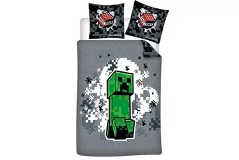 Minecraft dekbedovertrek - Polycotton