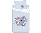 Disney Lilo & Stitch Dekbedovertrek, Hart - Eenpersoons - 140 x 200 + 70 x 90 cm  - Katoen
