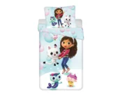 Gabby's Dollhouse dekbedovertrek Bubbles - 140 x 200 cm / 70 x 90 cm - Polyester