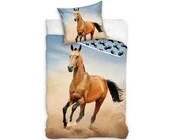 Animal Pictures Dekbedovertrek, Paard - 140 x 200 cm + 65 x 65 cm - Katoen