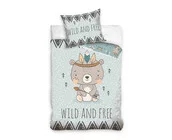 Animal Pictures Dekbedovertrek Wild and Free - 140  x 200 cm + 60 x 70 cm - Katoen