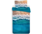 Beach Dekbedovertrek, Tropical Holiday - 140 x 200 + 70 x 90 cm - Polyester