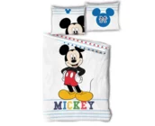 Disney Mickey Mouse Dekbedovertrek - 140 x 200 + 65 x 65 cm - Biologisch Katoen
