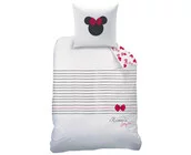 Disney Minnie Mouse Dekbedovertrek, Style - 140 x 200 + 63 x 63 cm - Katoen