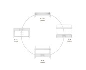 4-in-1 Kinderbed met dakconstructie