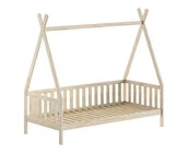 Bedbank Tipi - Naturel houtkleur  - 90x200