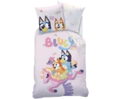 Bluey Dekbedovertrek Colorful - 140 x 200 + 63 x 63 cm - Katoen
