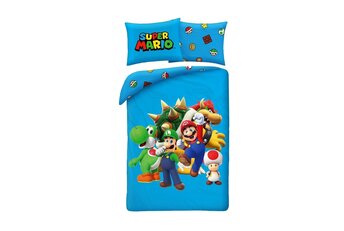 Super Mario Dekbedovertrek Squad - Polyester