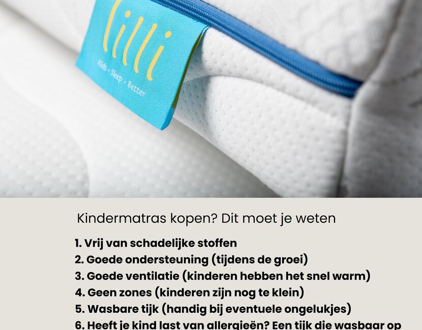 Kindermatras 80x180 Lilli Cooltouch