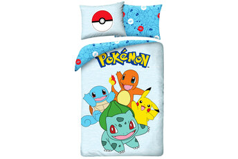 Pokemon Dekbedovertrek, Starters - Katoen - Gratis bezorgd