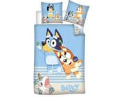 Bluey Dekbedovertrek, Unicorn - Eenpersoons - 140 x 200 / 65 x 65 cm - Katoen