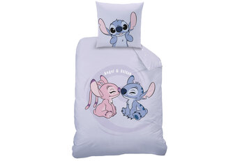 Disney Lilo & Stitch Dekbedovertrek, Happy - Katoen