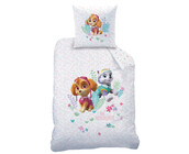 PAW Patrol Dekbedovertrek, Paradise - 140x200 cm + 1 x 63x63cm - Katoen